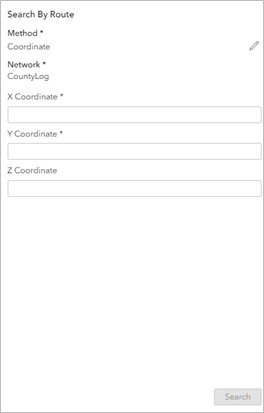 Search by coordinate Search by coordinate
